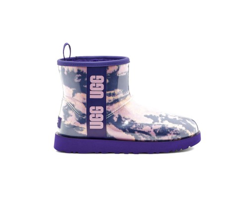 UGG KID'S CLASSIC CLEAR MINI VIOLET NIGHT