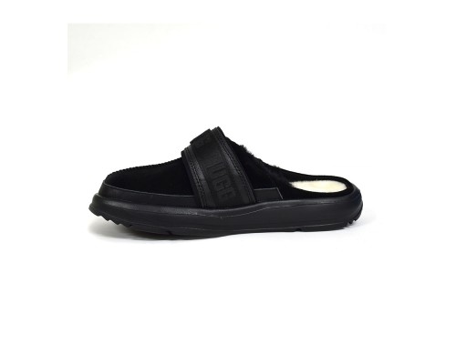 UGG MENS KICK IT SLIDE BLACK