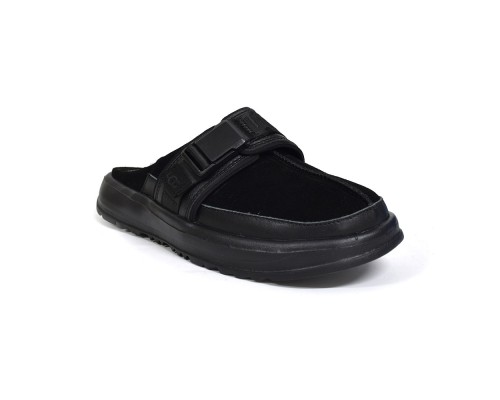 UGG MENS KICK IT SLIDE BLACK