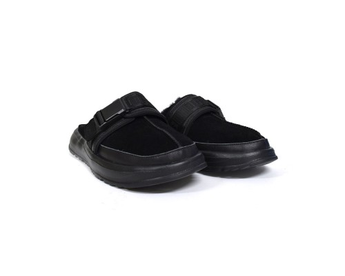 UGG MENS KICK IT SLIDE BLACK
