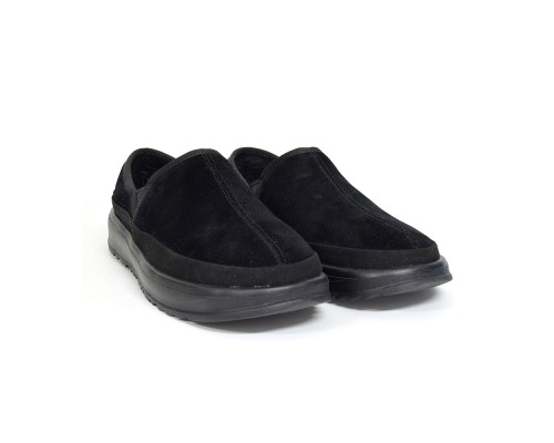 UGG MENS KICK IT SLIP-ON BLACK