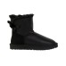 UGG BAILEY BOW MINI II METALLIC BLACK