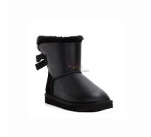 UGG BAILEY BOW MINI II METALLIC BLACK