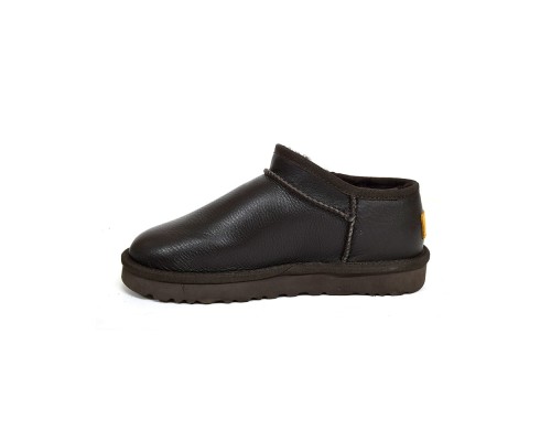 UGG TASMAN LEATHER CHOCOLATE