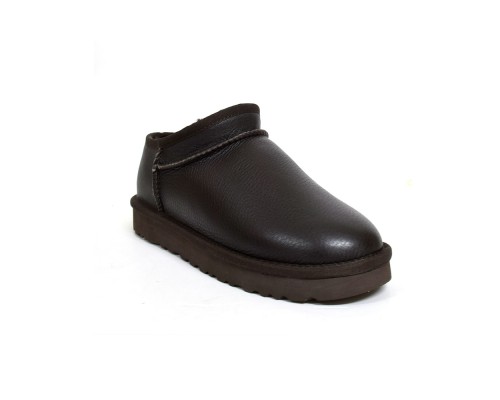 UGG TASMAN LEATHER CHOCOLATE