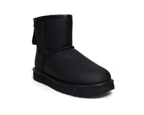 CLASSIC MINI LOGO ZIP SHINE BLACK