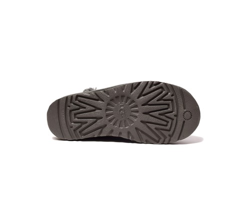 CLASSIC SHORT FLUFF HIGH-LOW GREY