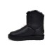 UGG MINI OBLIQUE ZIP BLACK