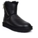 UGG MINI OBLIQUE ZIP BLACK