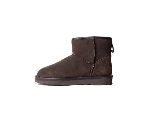 UGG MINI ZIP BOOT CHOCOLATE