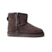 UGG MINI ZIP BOOT CHOCOLATE