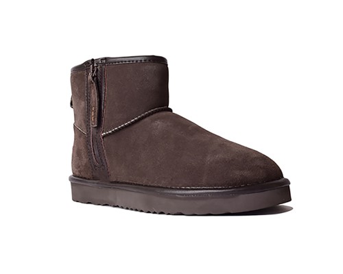 UGG MINI ZIP BOOT CHOCOLATE
