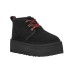UGG NEUMEL HERITAGE PLATFORM BLACK