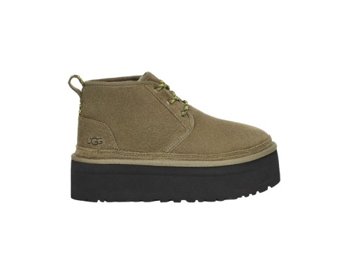 UGG NEUMEL HERITAGE PLATFORM BURNT OLIVE