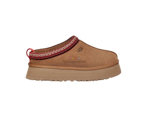 UGG WOMEN'S TASMAN TAZZ CHESTNUT