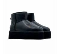 CLASSIC MINI PLATFORM LEATHER BLACK