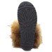 Ugg Mini Fox Fur Metallic Black