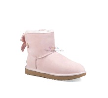 UGG CUSTOMIZABLE BAILEY BOW MINI BOOT PINK