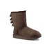 UGG BAILEY BOW II CHOCOLATE