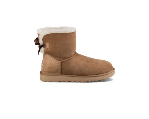UGG BAILEY BOW MINI II CHESTNUT