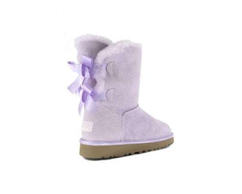 UGG BAILEY BOW  II METALL LAVANDER FOG