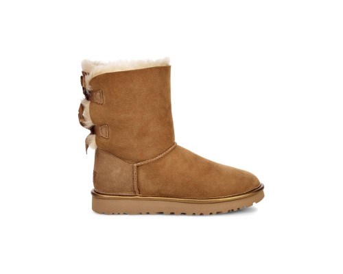 UGG BAILEY BOW II METALL CHESTNUT	