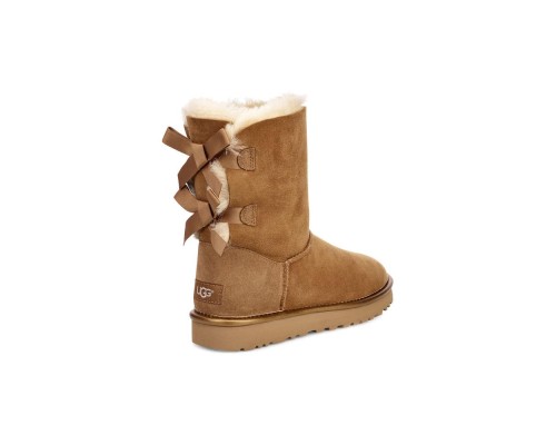 UGG BAILEY BOW II METALL CHESTNUT	
