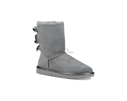 UGG BAILEY BOW II METALL GREY