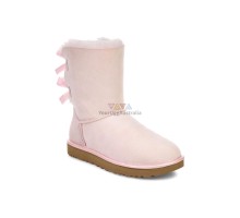 UGG BAILEY BOW II METALL PINK