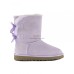 UGG BAILEY BOW  II METALL LAVANDER FOG