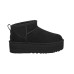 UGG CLASSIC ULTRA MINI PLATFORM BLACK