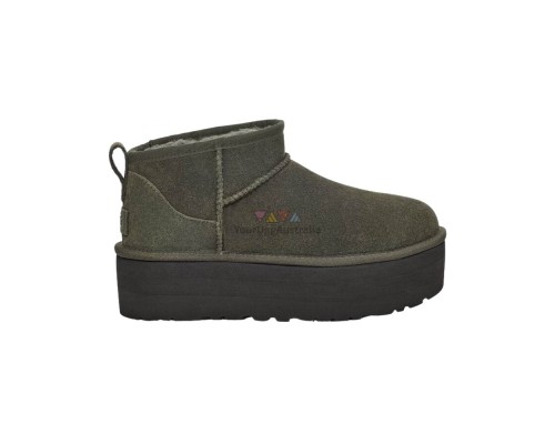 UGG CLASSIC ULTRA MINI PLATFORM  BURT OLIVE