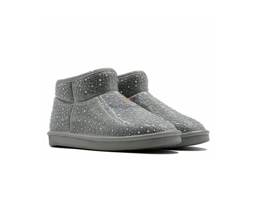 UGG CLEAR ULTRA MINI BLING GREY