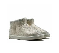 UGG CLEAR ULTRA MINI BLING WHITE