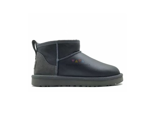 UGG CLASSIC II ULTRA MINI METALLIC GREY