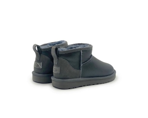 UGG CLASSIC II ULTRA MINI METALLIC GREY