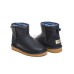 UGG CLASSIC MINI METALLIC NAVY