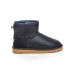 UGG CLASSIC MINI METALLIC NAVY