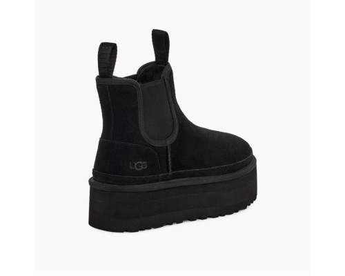 UGG NEUMEL PLATFORM CHELSEA BLACK