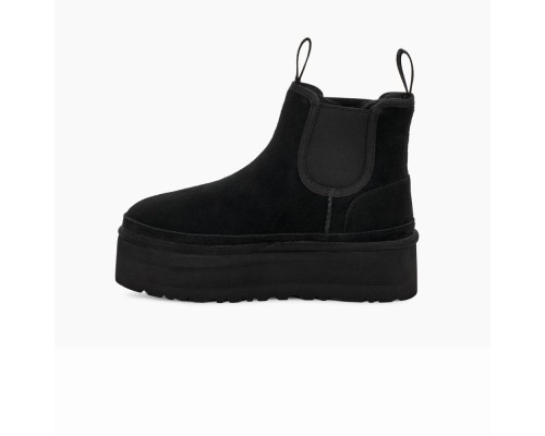 UGG NEUMEL PLATFORM CHELSEA BLACK