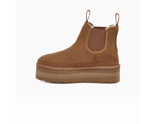 UGG NEUMEL PLATFORM CHELSEA CHESTNUT