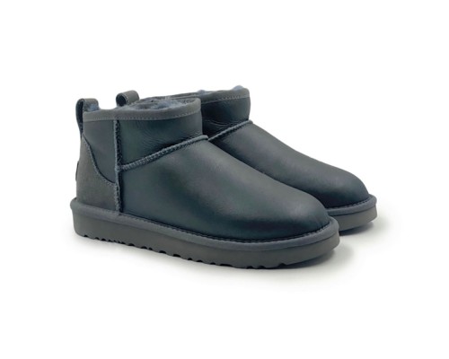 UGG CLASSIC II ULTRA MINI METALLIC GREY