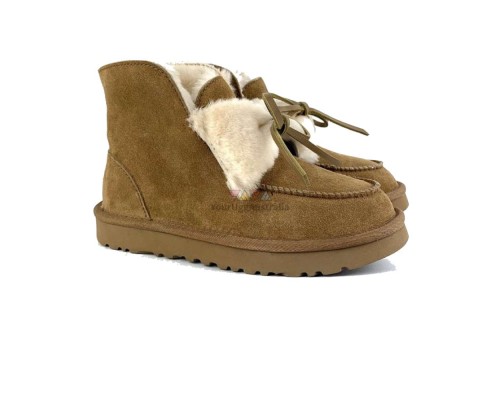 UGG CLASSIC MINI KALLEN CHESTNUT