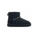 UGG CLASSIC MINI ZANOTTI BLACK