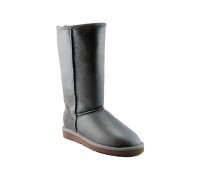 UGG CLASSIC TALL ZIP II METALLIC GREY