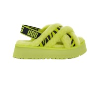 UGG Disco Cross Slide Animalia key lime