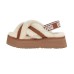 UGG Disco Cross Slide chestnut
