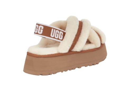 UGG Disco Cross Slide chestnut