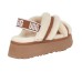 UGG Disco Cross Slide chestnut
