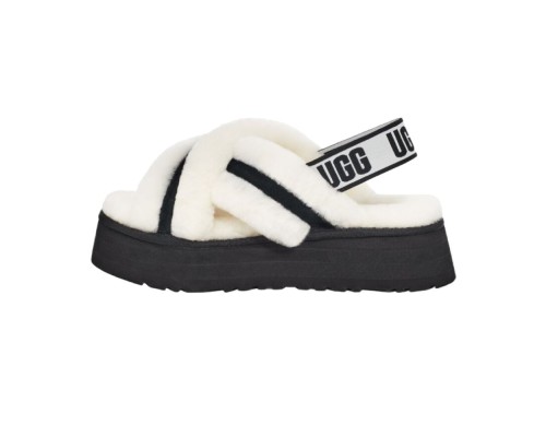UGG Disco Cross Slide White